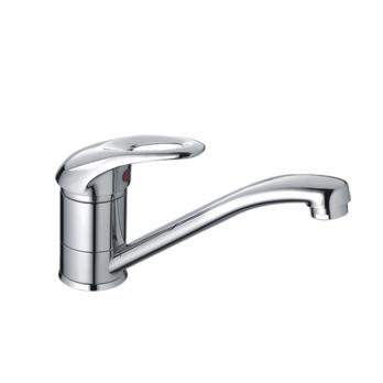 Смеситель для кухни 40к CN4503 CRON короткий пов. излив 148 мм, ХРОМ