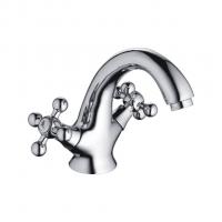 Смеситель для раковины 1/2 кер CN1019 CRON литой, ХРОМ