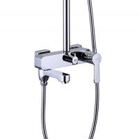 Душевая система 35к G2402 GAPPO лейка "Тропический душ" ХРОМ