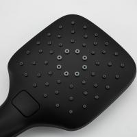 Душевая система 35к G2417-6 GAPPO лейка "Тропический душ" ЧЕРНЫЙ