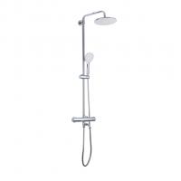 Душевая система термостат  G2490 GAPPO лейка "Тропический душ" D225 ХРОМ
