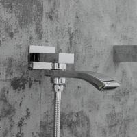 Душевая система термостат  G7107-40 GAPPO лейка "Тропический душ" встраиваемая ХРОМ