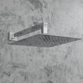 Душевая система термостат  G7107-40 GAPPO лейка "Тропический душ" встраиваемая ХРОМ