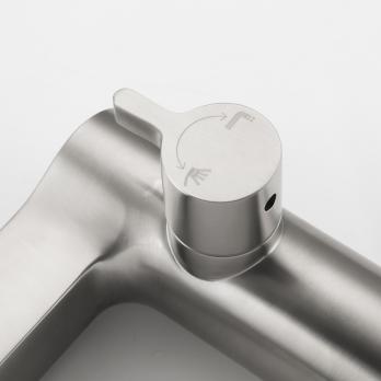 Смеситель для акриловой ванны 35к G1199-30 GAPPO нерж сталь, (3 отв.) САТИН