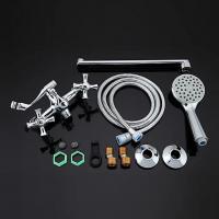 Смеситель для ванны и раковины 1/2 кер G2242 GAPPO L-излив, ХРОМ