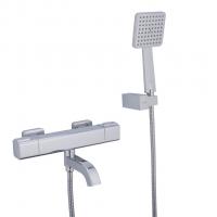 Смеситель для ванны термостат G3291 GAPPO ХРОМ