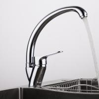 Смеситель для кухни 35к G4136 GAPPO высокий пов. излив, п/гайку, ХРОМ