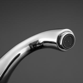 Смеситель для раковины 1/2 кер G1042 GAPPO литой, креп. 2 шпильки, ХРОМ