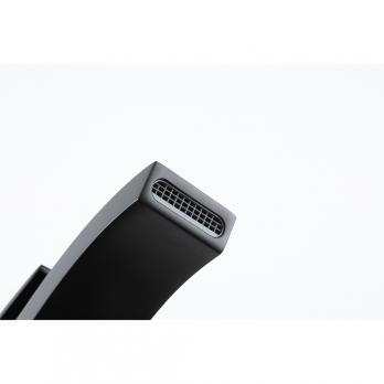 Смеситель для раковины 35к G1007-86 GAPPO высокий, литой, ЧЕРНЫЙ