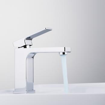 Смеситель для раковины 35к G1018 GAPPO литой, п/гайку, ХРОМ