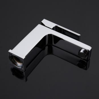 Смеситель для раковины 35к G1018 GAPPO литой, п/гайку, ХРОМ