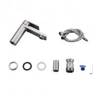 Смеситель для раковины 35к G1099-20 GAPPO нерж. сталь, литой, САТИН