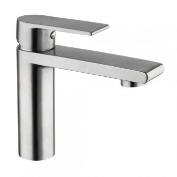 Смеситель для раковины 35к G1099-20 GAPPO нерж. сталь, литой, САТИН