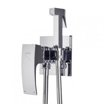 Смеситель с гигиеническим душем 35к G7207-1 GAPPO встраиваемый, ХРОМ