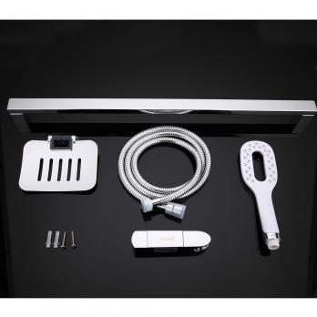 Душевой гарнитур 784мм G8011 GAPPO душ. лейка 1 реж., мыльница, ХРОМ