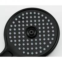 Лейка для душа GAPPO G004 3 режима, круглая, ЧЕРНЫЙ