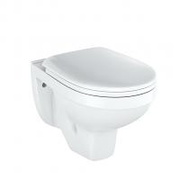 Унитаз подвесной "Рио Люкс" сиденье полип.микролифт белый (Rosa)