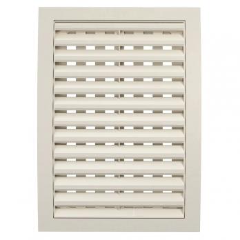 Решетка вент. 180*250 с динамичными жалюзи, разъемная1825 РРП Ivory ERA