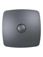 Вентилятор вытяжной D100 RIO 4С с обратным клапаном Dark gray metal DICITI