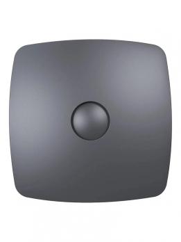 Вентилятор вытяжной D100 RIO 4С с обратным клапаном Dark gray metal DICITI
