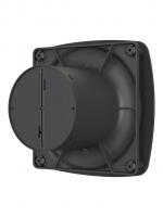 Вентилятор вытяжной D100 RIO 4С с обратным клапаном Matt black DICITI