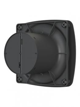 Вентилятор вытяжной D100 RIO 4С с обратным клапаном Matt black DICITI