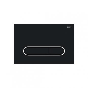 Клавиша смыва IDDIS Unifix UNI71MBi77 универсальная ЧЕРНАЯ матовая