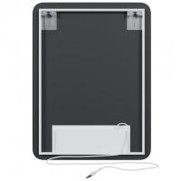 Зеркало MIXLINE "Алон радиус" - ЭКОНОМ 600*800 (ШВ) светодиодная подсветка, сенсорный выключатель