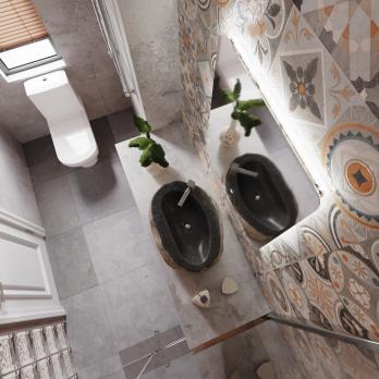 Зеркало MIXLINE "Алон радиус" - ЭКОНОМ 600*800 (ШВ) светодиодная подсветка, сенсорный выключатель