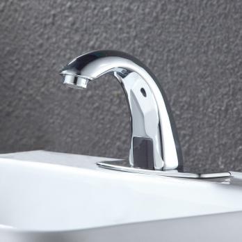 Смеситель для раковины сенсорный ПРОФСАН ПСМ-2018 литой, ХРОМ