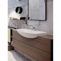 Раковина накладная "Best-65" белая, без кроншт (Sanita Luxe) (WB.FN/Best/65-C/WHT)