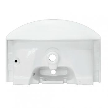 Раковина накладная "Best-65" белая, без кроншт (Sanita Luxe) (WB.FN/Best/65-C/WHT)