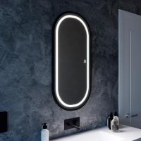 Зеркало MIXLINE "Виола-лофт" 500*1000 (ШВ) пластик. рама, сенсорный выключатель, гор/верт крепеж