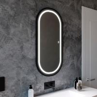 Зеркало MIXLINE "Виола-лофт" 500*1000 (ШВ) пластик. рама, сенсорный выключатель, гор/верт крепеж