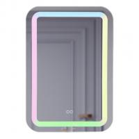 Зеркало MIXLINE "Мальта" RGB 550*800 (ШВ) сенсорный выключатель, МУЛЬТИ-ЦВЕТ