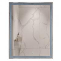 Зеркало MIXLINE "Норма-Лайт" 600*800 (ШВ) ал. профиль, сенсорный выключатель,светодиодная подсветка