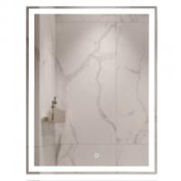 Зеркало MIXLINE "Норма-Лайт" 600*800 (ШВ) ал. профиль, сенсорный выключатель,светодиодная подсветка