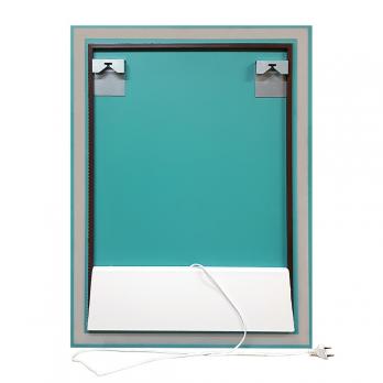 Зеркало MIXLINE "Норма-Лайт" 600*800 (ШВ) ал. профиль, сенсорный выключатель,светодиодная подсветка