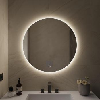 Зеркало MIXLINE "Саванна" D770 сенсорный выключатель, светодиодная подсветка