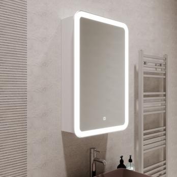 Зеркальный шкаф MIXLINE "Фиджи" 500*750 (ШВ) правый,сенсор.выкл, светодиодная подсветка