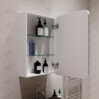 Зеркальный шкаф MIXLINE "Фиджи" 500*750 (ШВ) правый,сенсор.выкл, светодиодная подсветка