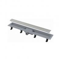 Трап линейный комбинированный Simple APZ9-750M/AG100201750 гор.отвод, решетка в компл., нерж. сталь