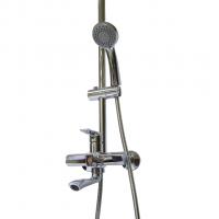 Душевая система Glauf GOB16-A134 (смеситель35К +лейка 1 поз.+душ.шланг+тропич.душ.)