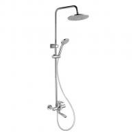 Душевая система Glauf NUD16-A045 (смеситель35К с изл+лейка 1 поз.+душ.шланг+тропич.душ.)