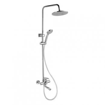 Душевая система Glauf NUD16-A045 (смеситель35К с изл+лейка 1 поз.+душ.шланг+тропич.душ.)
