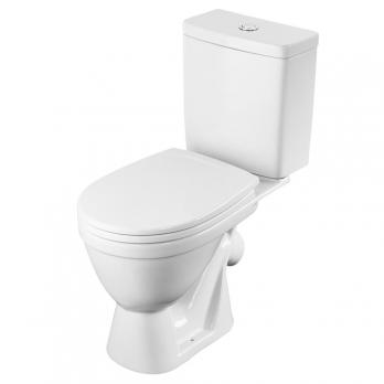 Унитаз-компакт "Уно" эконом (кос.в,ниж.под,2-реж.арм Вымпел,полип/лифт сид. пл. креп.) (Santek)