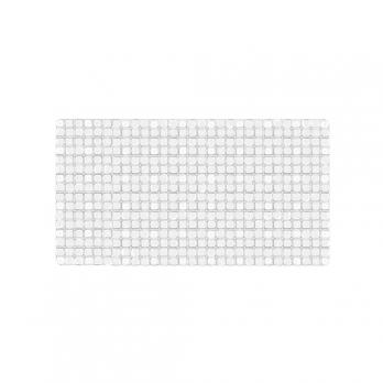 Коврик 69х38 на присосках "Мозаика" прозрачный