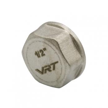 Заглушка 1/2'' вн  VRT® никель
