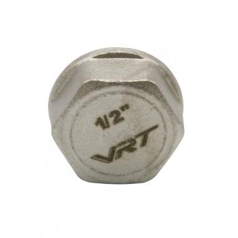 Заглушка 1/2'' вн  VRT® никель