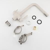 Смеситель для кухни 40к F4352-24 FRAP (выс.пов.излив, п/гайку, С ВЫХ Д/ПИТ. ФИЛЬТРА, МОЛОЧНЫЙ, лат)